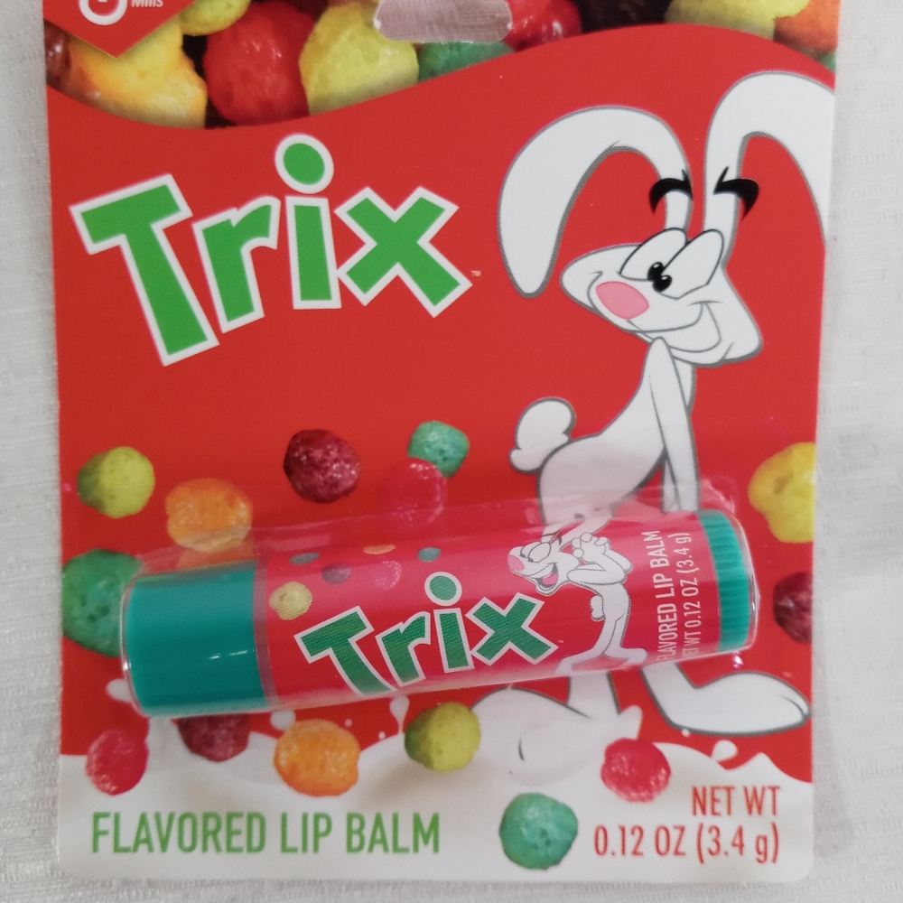 NEW Trix Cereal Flavored Lip Balm 3.4g/0.12oz General Mills Taste Beauty